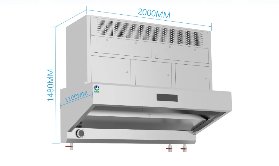 Water-Scrubber Ventless Hood